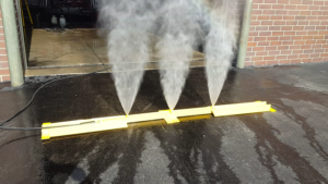 Drive Over Undercarriage Cleaner