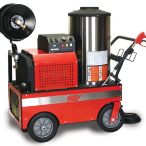 Hotsy oil fired hot water pressure washer