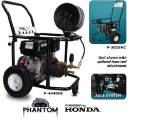 Roll Cage Direct Drive Professional Pressure Washers